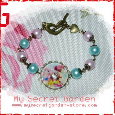 Baka to Test To Shoukanjuu ( Baka And Test: Summon The Beasts ) バカとテストと召喚獣 anime Cabochon Bronze Bracelet  Baka to Test To Shoukanjuu ( Baka And Test: Summon The Beasts ) バカとテストと召喚獣 anime Cabochon Bronze Bracelet